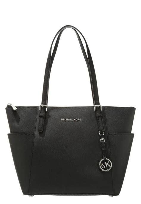 michael kors taschen schwarz silber|michael kors handtaschen schwarz.